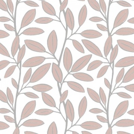 Maison Decor, Leaves Rosa 60.40860/05