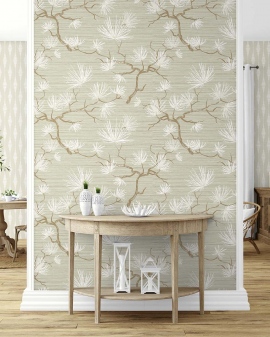 Wallquest, Shades of White, Kiruna, Saddle Tan WS70105