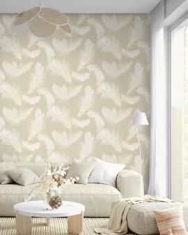 Wallquest, Shades of White, Frostfell, Pebble Rock WS70805
