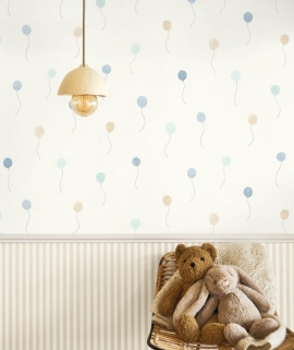 Papel Pintado Casadeco Once Upon a Time 3 - Ballons in the air  - OUTT 20284 62 26