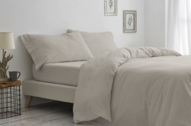 Funda Nórdica Franela Burrito Blanco 582 - Color Lino