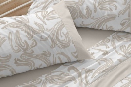 Juego de sábanas 145 08 Beige