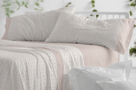 Juego de sábanas 638 08 Beige