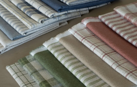 Tela Les Creations de la Maison Scottish Checks Dunbridge - color 486