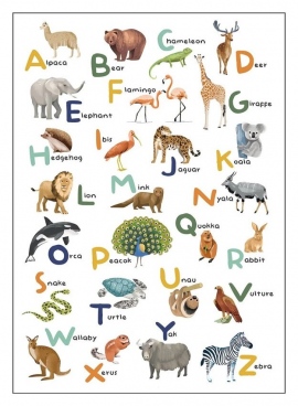 Les minis mondes, Let's Learn The Alphabet MNM 10585 70 05