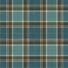 Papel Pintado Carl Robinson 24 The Highlands Stirling CA10412 Blue and Brick