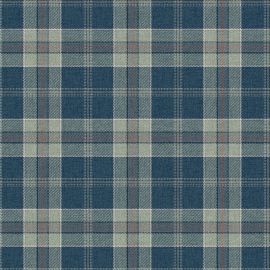 Papel Pintado Carl Robinson 24 The Highlands Inveraray CA10902 True Blue
