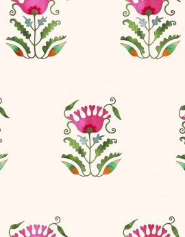 Papers, Persian Flower WP70241 Green