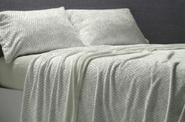 Juego de Sábanas Coralina Burrito Blanco 105  - Color Menta 04