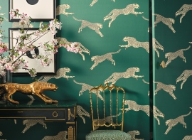 Scalamandré, Leaping Cheetah 26018