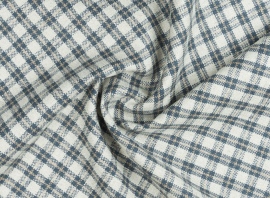 Tela Les Creations de la Maison English Checks Tremont- color 486