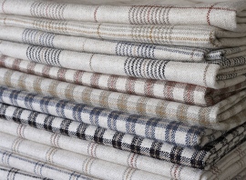 Tela Les Creations de la Maison English Checks Cornwall- color 622
