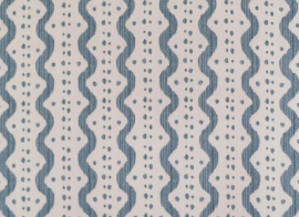 James Malone, Ikat Wave In & Out 02 Blue
