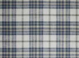 Tela Les Creations de la Maison Scottish Checks Dunning - color 486