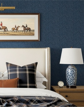 Papel Pintado Carl Robinson 24 The Highlands Tobermory CA10202 Navy 