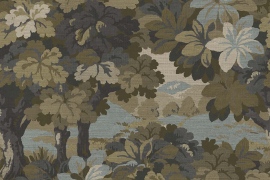 Wallquest, Trees, Woodland Forest, Roasted Beans TR70106