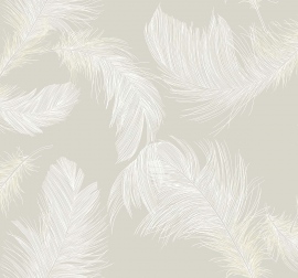 Wallquest, Shades of White, Frostfell,  Saddle Tan WS70808