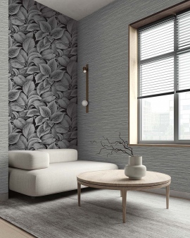 Wallquest, Shades of White, Eagle River, Horizon Grey WS71410